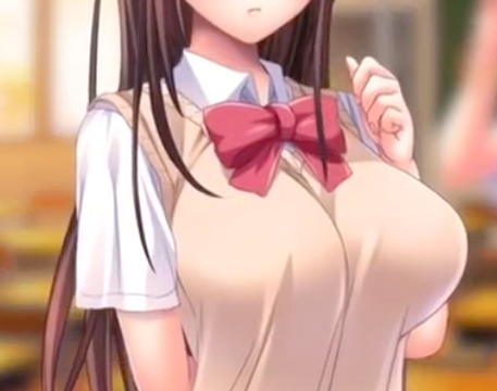 さすがにこれはデカ乳すぎる、、、爆乳すぎてクラスでもじろじろみられちゃてるだろうなぁ、、、興奮や